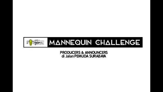 SERUNYA MANNEQUINE CHALLENGE PRODUCERS & ANNOUNCERS GEN FM SURABAYA di Jalan Pemuda Surabaya