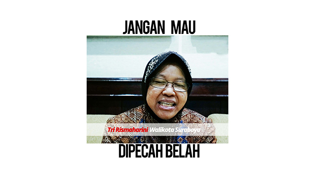 JANGAN MAU DIPECAH BELAH